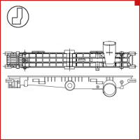 Бачок радиатора Daf 65Cf, 75Cf, 85Cf, F65, F75, F85