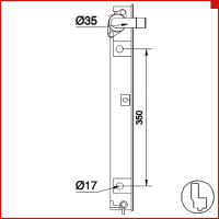 Бачок радиатора Toyota Alphard, Lexus Rx 350 2497