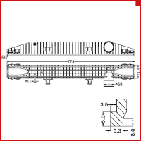 БАЧОК РАДИАТОРА IVECO EUROSTAR (1993-2002), EUROTECH (1992-2002), EUROMOVER (1992-2002), EUROTRAKKER (1992-2002)